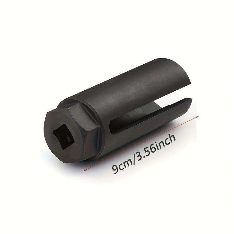 Black Narrow Mouth Oxygen Sensor Socket 22mm 1/2" Drive Sensing Socket Wrench Car Repair Tools Automotive Parts Accessories