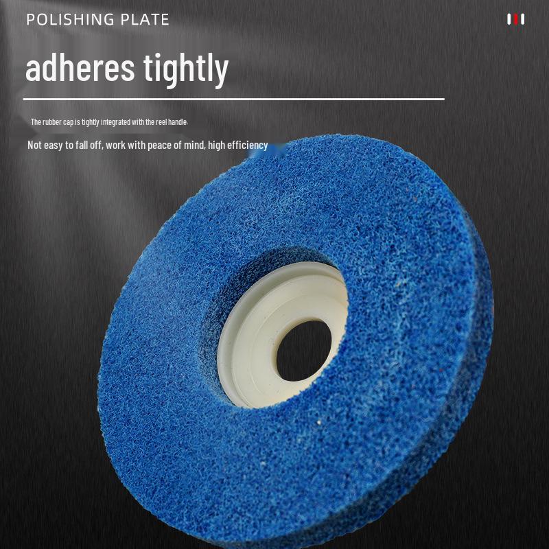 Nylon Wire Wheel for Rust Removal and Polishing - Stainless Steel Fiber Disc for Angle Grinder