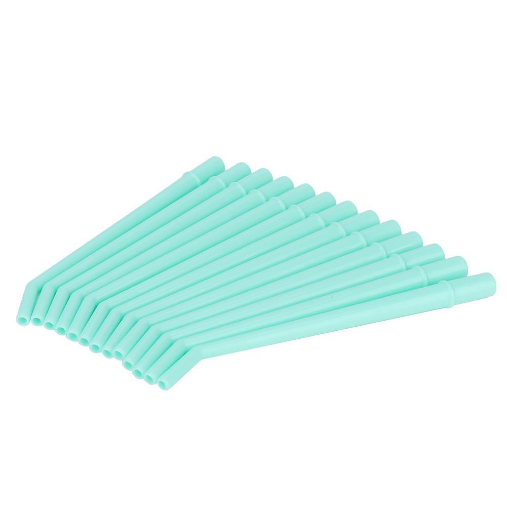 25 Stück Dental Chirurgie-Absaugspitzen Einweg Speichelabsaugschlauch Set (Grün Groß)