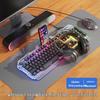 Wired Gaming Keyboard, Mouse & Headset Set - E-sports Mechanical Desktop Peripherals