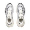 Li Ning Xingji Cushioning Abrasion Resistant Breathable Low Top Chunky Sneakers Women's Gray Silver AGCV354-1