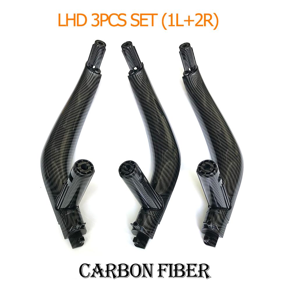 LHD RHD 3PCS Set Inteior Passenger Door Handle Cover Trim Replacement Parts For BMW X5 X6 F15 F16 2014 2015 2016 2017 2018