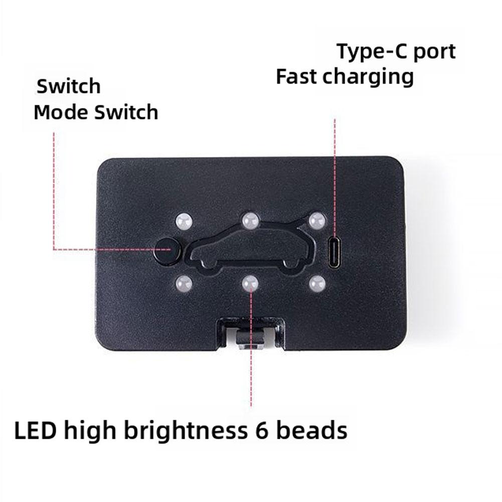 Car LED Tailgate Light Fit For BYD Seagull / Dolphin Mini / Dolphin Surf 2026-2026 Ultra-Bright Upgrade Light Car Accessories