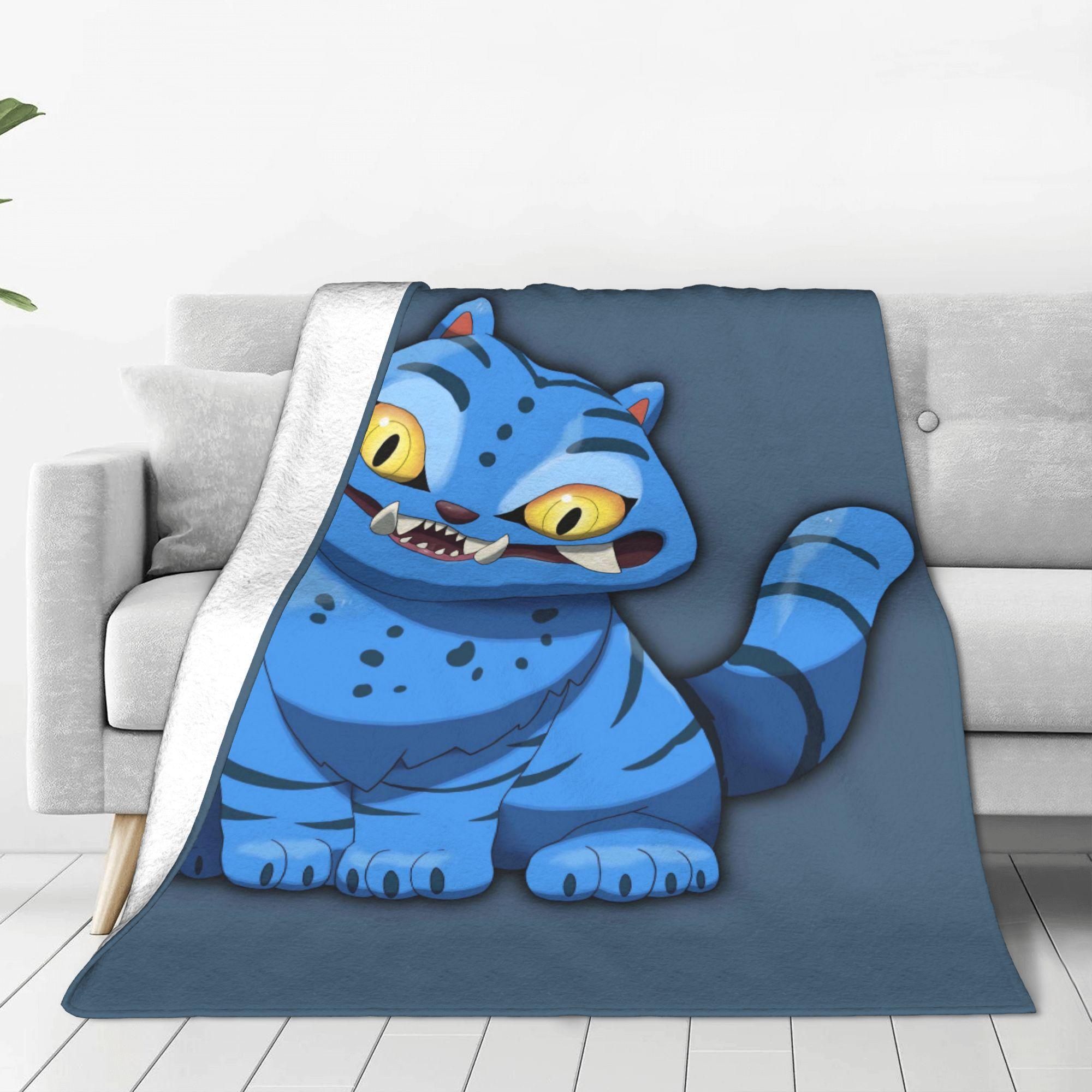 

Derpy Tiger & Jinu & Rumi Blanket Quality Super Soft Kpop Demon Hunters Bedding Throws Winter Kids Decor Street Trend Bedspread 30x40in