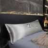 Body Satin Waterproof Pillow Cover with Envelope Closure,Long Pillow Cases,Soft and Breathable Body Pillowcase Gift for Sleepers