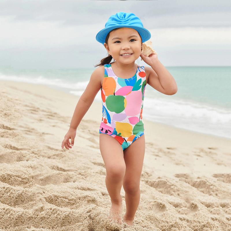 Summer Large Brim Men's and Women's Baby Sun Hat Outdoor Beach Sun Protection Breathable Hollow Top Cap