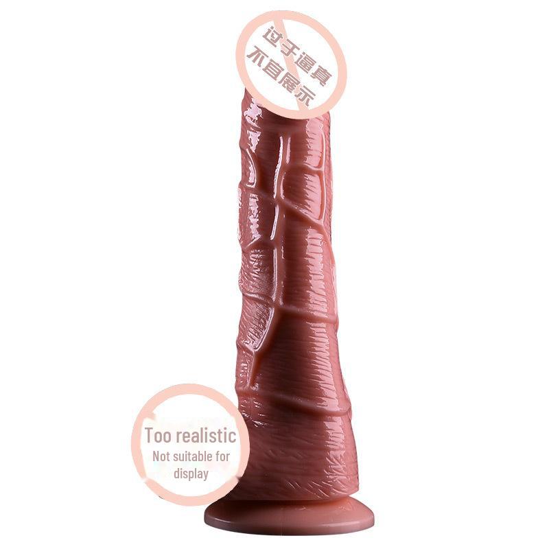 Mei Ai Remote-Controlled Vibrating Dragon Simulation Dildo for Women - 50/Box