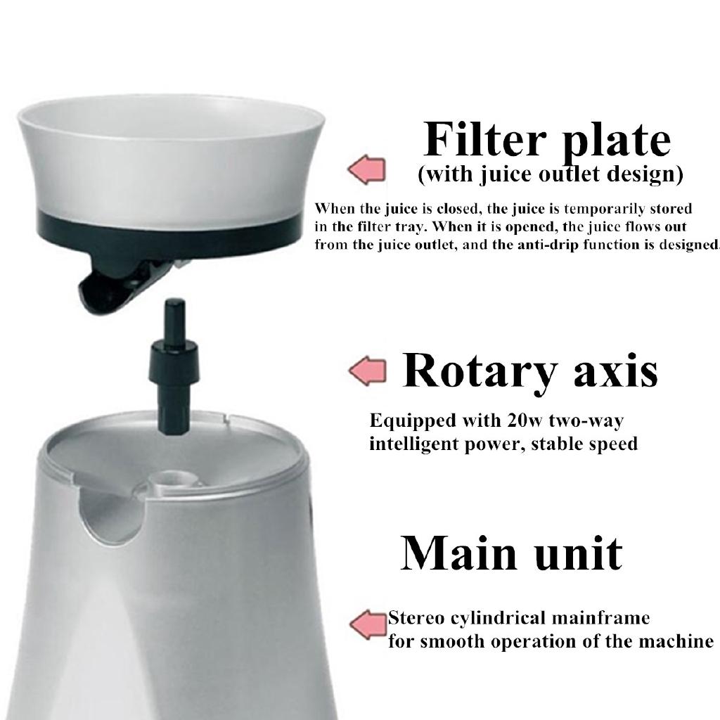 200W Stainless steel Fruit Squeezer Extractor Juice Presser Fruit Drinking Machine Electric Juicer