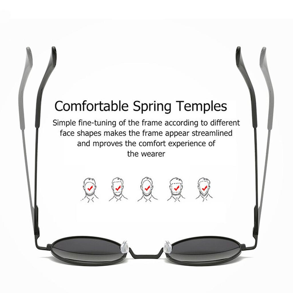 Retro Sunglasses for Men and Women Round Prince Sunglasses Blue Mirror Color Reflective Sunglasses On the Beach Prince Mirror.