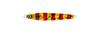 Jig Blanka Hairtail SP Zebra 200g Zebra Gold Red YO-ZURI (for Hairtail) ZGR