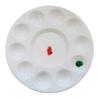 Round 10-Well PP Plastic Paint Palette for Art Students