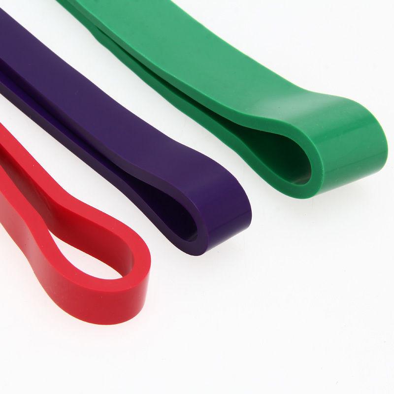 3 Colors Resistance Bands Natural Latex Expander Power Yoga Rubber Loop Fitness Elastic Bands Pilates Fitness Workout Equipm Practical Use