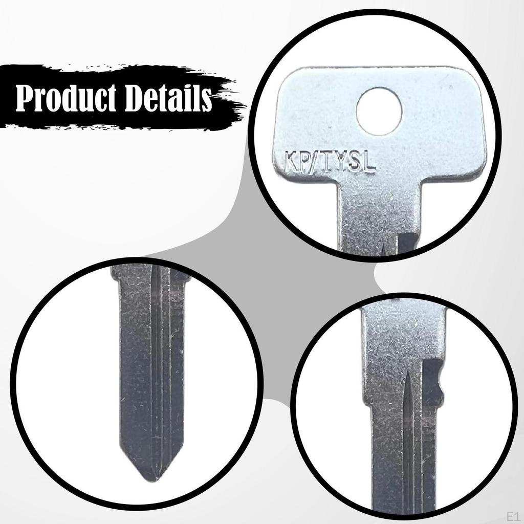 4080125 Blank Key Replacement Garage Vehicle Repairing Lightweight Spare ATV Accessories for