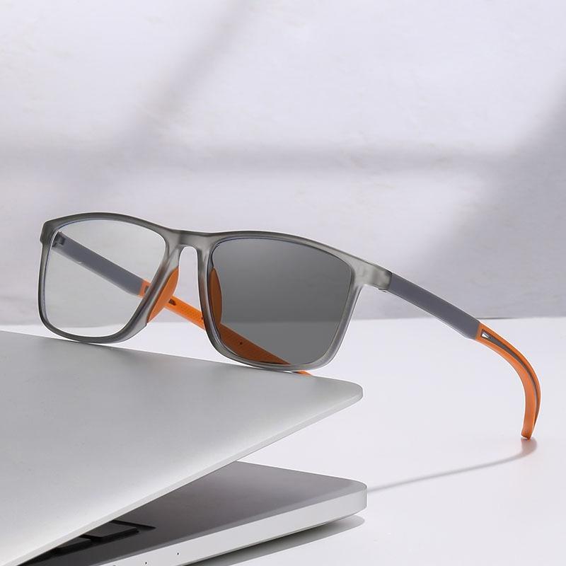 Progressive Multifocal Reading Glasses Outdoor Photochromic Blue Light Blocking/Uv400 Presbyopia Men Look Near And Far Eyewear