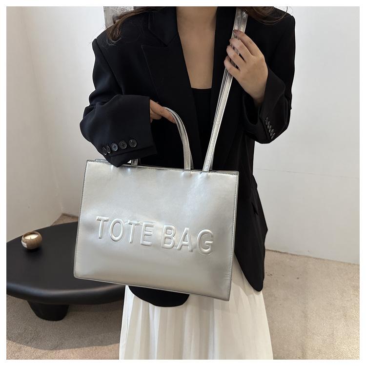 Minimalistische koreanische Tragetasche für Damen, große Kapazität, für Pendler, Umhängetasche CLE