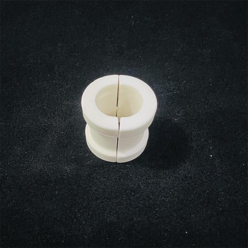 Precision High-Temperature Semi-Cylindrical Ceramic Insulation Sleeve for Electronic Circuit Protection