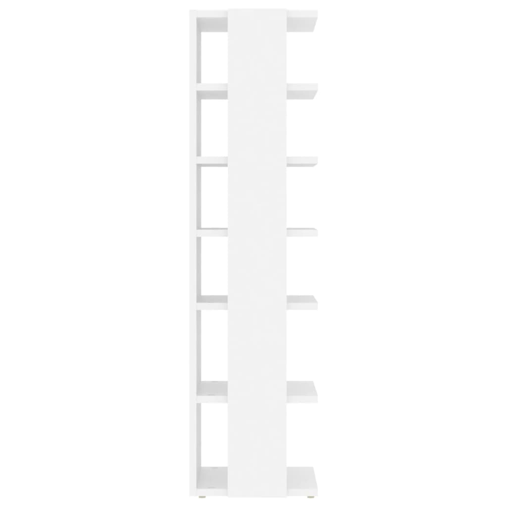 Shoe Cabinets 2 pcs. White 27.5 x 27 x 102 cm Particleboard