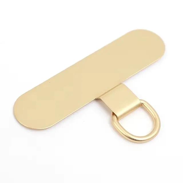 4/1PCS Universal Metal Cell Phone Tether Tab Ultra-thin Stainless Steel Replacement Phone Lanyard Straps Card Hanging Cord Tab