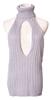 Clearstone SecretRose Cosplay Halloween Sexy Knit Open Gray Women's