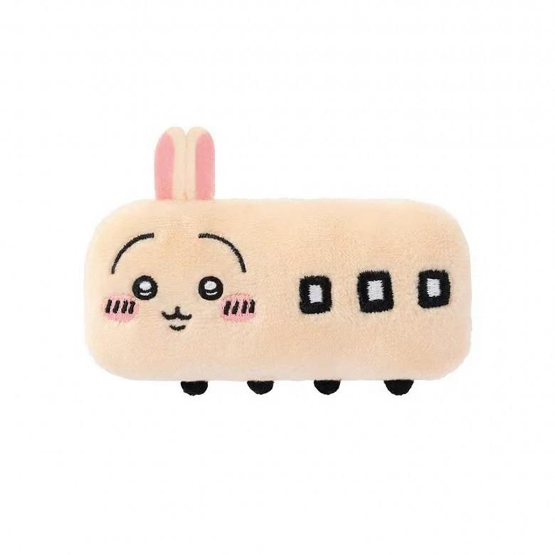 Usagi Hachiware Chiikawa Cute Square Cartoon Plush Brooch Pendant Set Gift For
