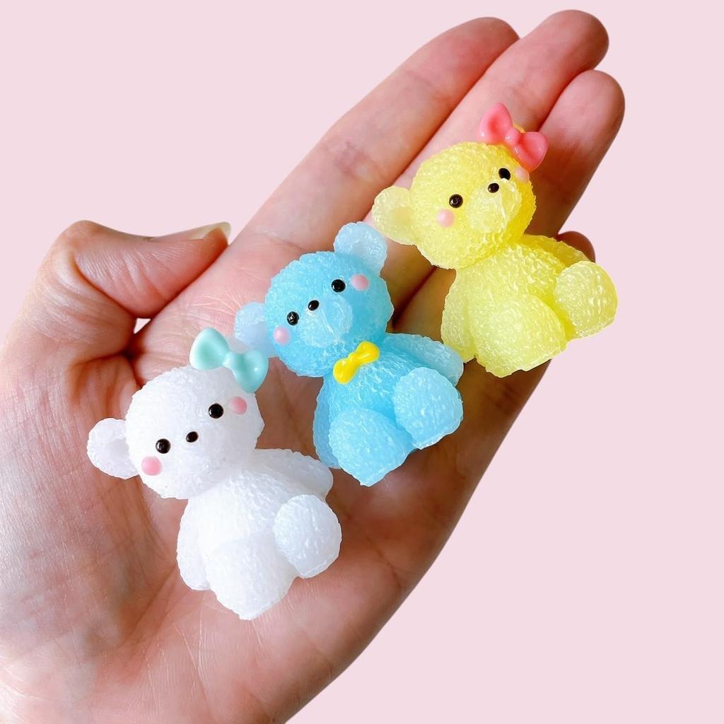 Evergarden 3D Bear Silicone Molds of Bear Animal Resin Aroma Silicone Mirror Finish Bear Set of (Set 2) - Accessories, Earrings, Piercings, Candles,