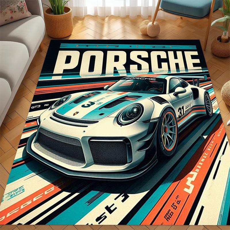 Sports Car Art Print carpet Home Decor Suitable for all seasons Art Christmas gifts Fashion