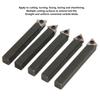 5Pcs 14in Indexable Turning Tool Set Cemented Carbide Machining Lathes Cutting Facing Tools