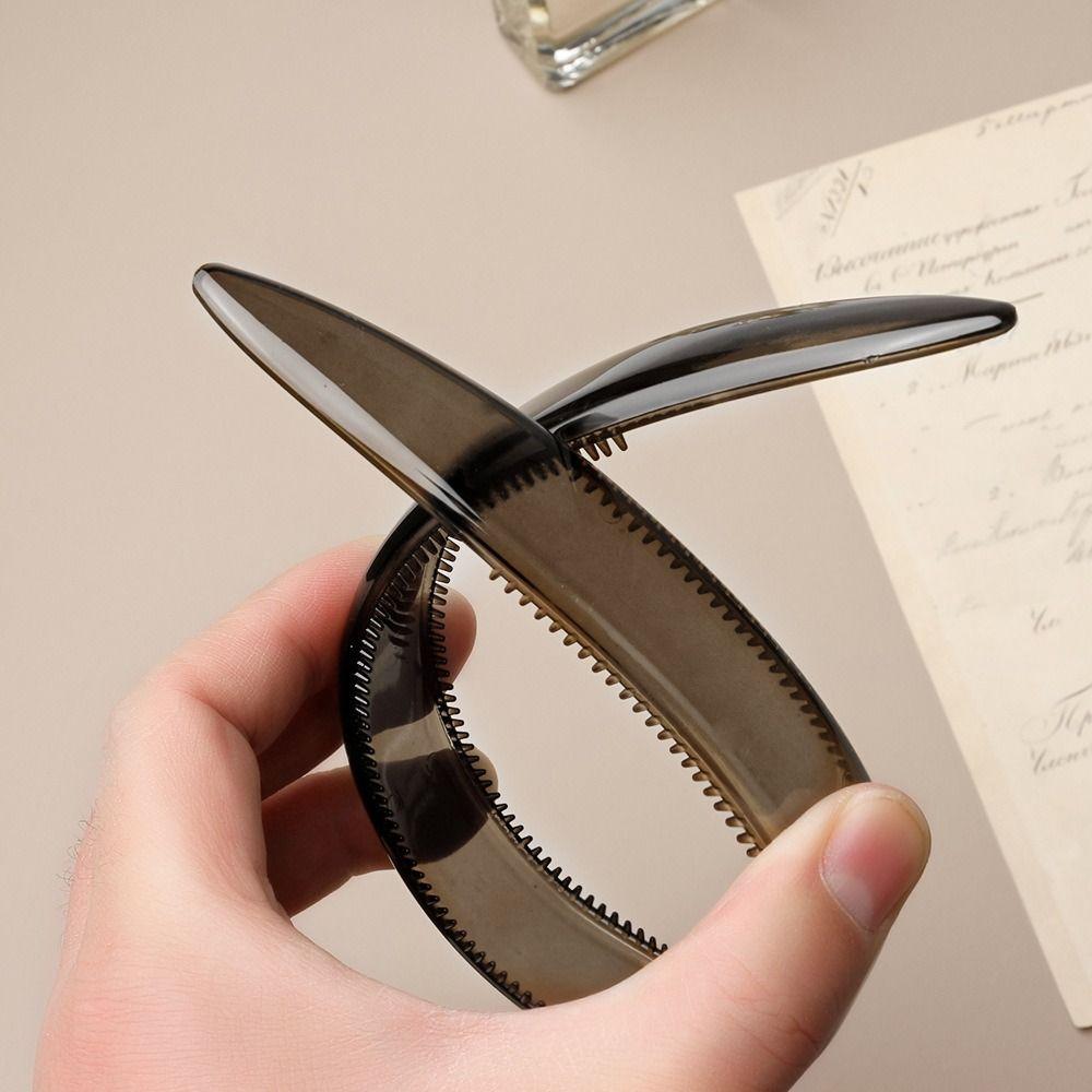 Non-slip Teeth Women Headband Acetate Hair Accessories Fashion Hairband  Women's Accessories