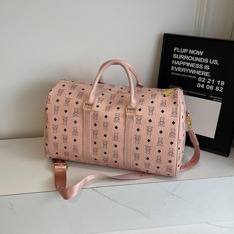 

Новая высококлассная сумка контрастного цвета, домашняя дорожная сумка, портативная, через плечо, кроссбоди, модная женская сумка розовый