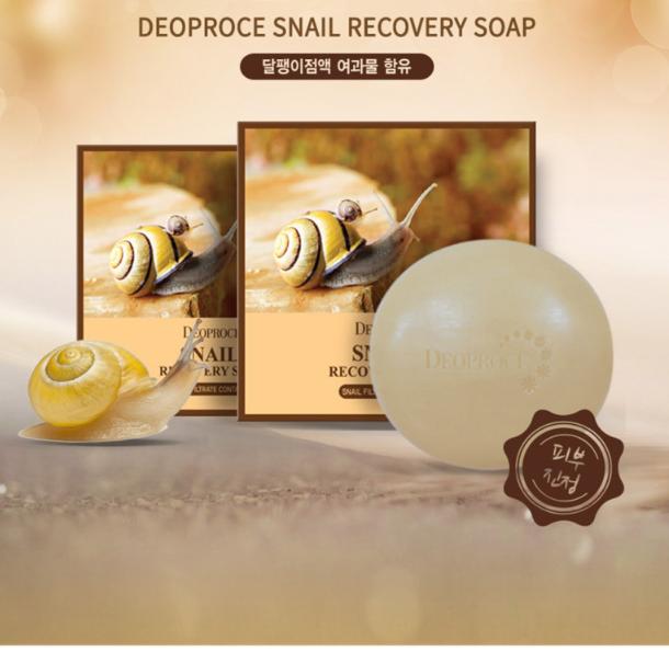 Deoproce Snail Recovery Soap 100g