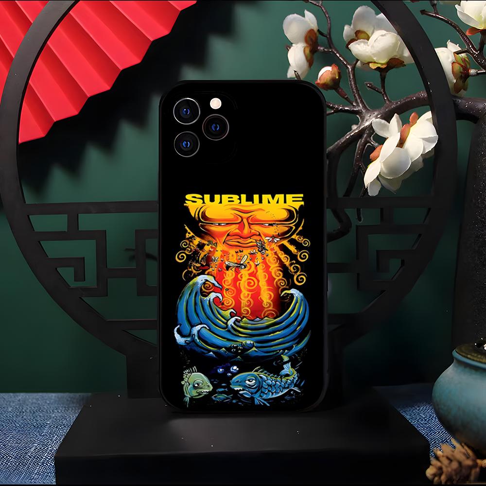 

S-Sublime Band Phone Case For IPhone 17 Pro Max 16 15 14 Pro Max 13 11 Air Plus Silicone Cover iPhone 13 Pro