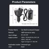 Quick Charge Multifunctional Car Digital Display Vehicle Charger Fast Charging Cable Auto Charger Adapter USB Fast Charging Universal QC3.0+PD TypeC