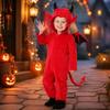 Bat Wings Halloween Bat Bodysuit Red Kids Cosplay Costume Little Devil Jumpsuits  All Saints' Day