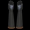 QINGXI 55cm Verlängerte Chemikalienbeständige Latex-Handschuhe