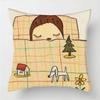 Pillowcases cushion covers living room sofas home decor gifts Anime Y-Yoshitomos Art bad kids