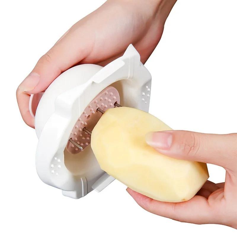 Kitchen Finger Holder Slicer Guard Food Cutting For Hand Protector Grater Vegetable Safety Slicing Guards Chopping Mandoline New