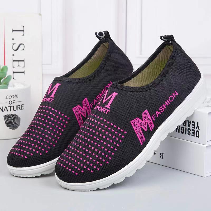 ******* cloth shoes women's ****** and summer new shoes women's walking one pedal lazy s**t-soled casual single shoes