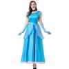 Halloween Cinderella Princess Dress Stage Costume Girls Cosplay Party Outfit