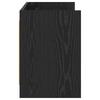 TV Cabinet 135 x 33 x 47 cm Black Oak Particleboard
