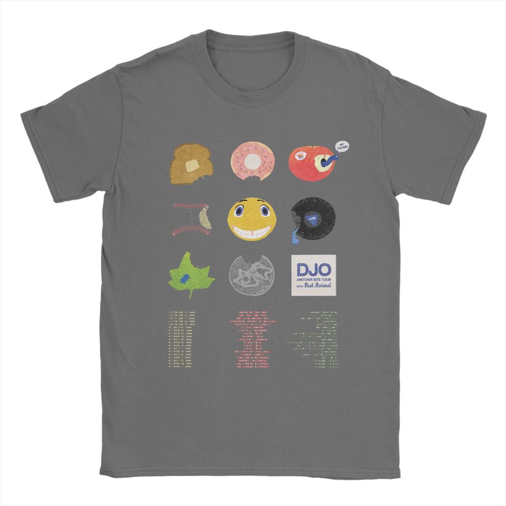 Vintage Djo Apple TShirt for Unisex Crewneck Cotton T Shirts Short Sleeve Tee Shirt Classic Clothing