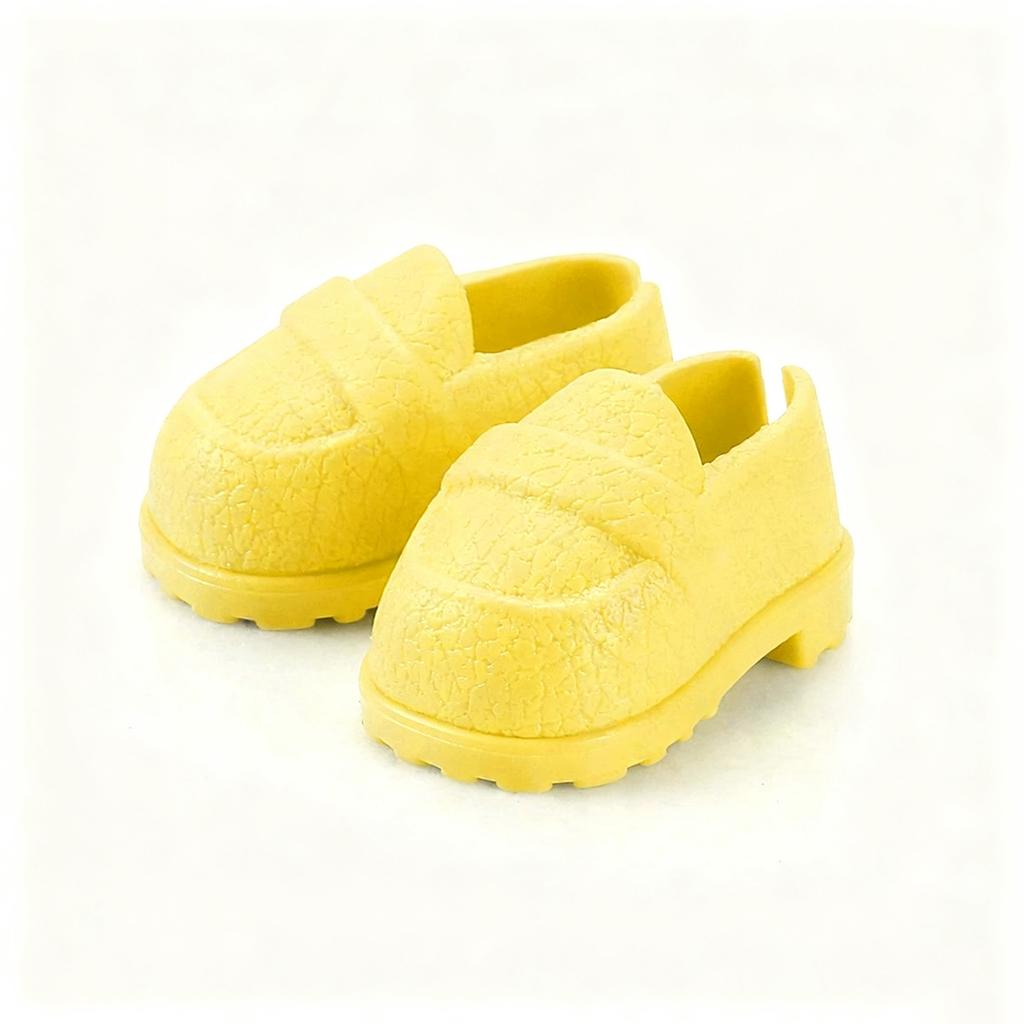 17cm/6.69in Pairs Cute Fashion Multi-Color Doll Shoes Mini Dolls Toy Clothes Accessories Dress-Up Footwear DIY 10 for Kid Friendly Entertaining Fun