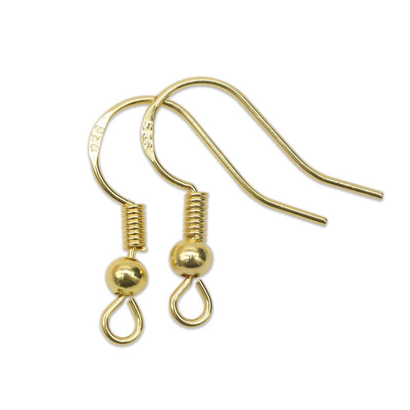 9 Tremella Hook Jewelry Accessories, Handmade Diy Earrings, Production Materials, Color Retention, Electroplating