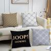 Luxury J-joopS fashion cushion cover Decoration Room Shop Car Best Home Office Coffee Pillow Sofa Printing Nordic Simplicity Hit