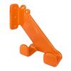 2 Sets Chainsaw Hanger Orange Color Thickened Rubber Coating Heavy Duty Chainsaw Wall Mount Organizer for Garage