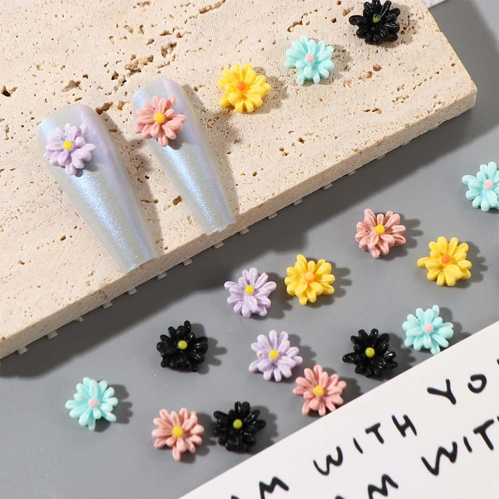 

Charm 3D Nail Art Decorations Manicure Accessories DIY Nail Art Desgin Small Daisy Nail Jewelry