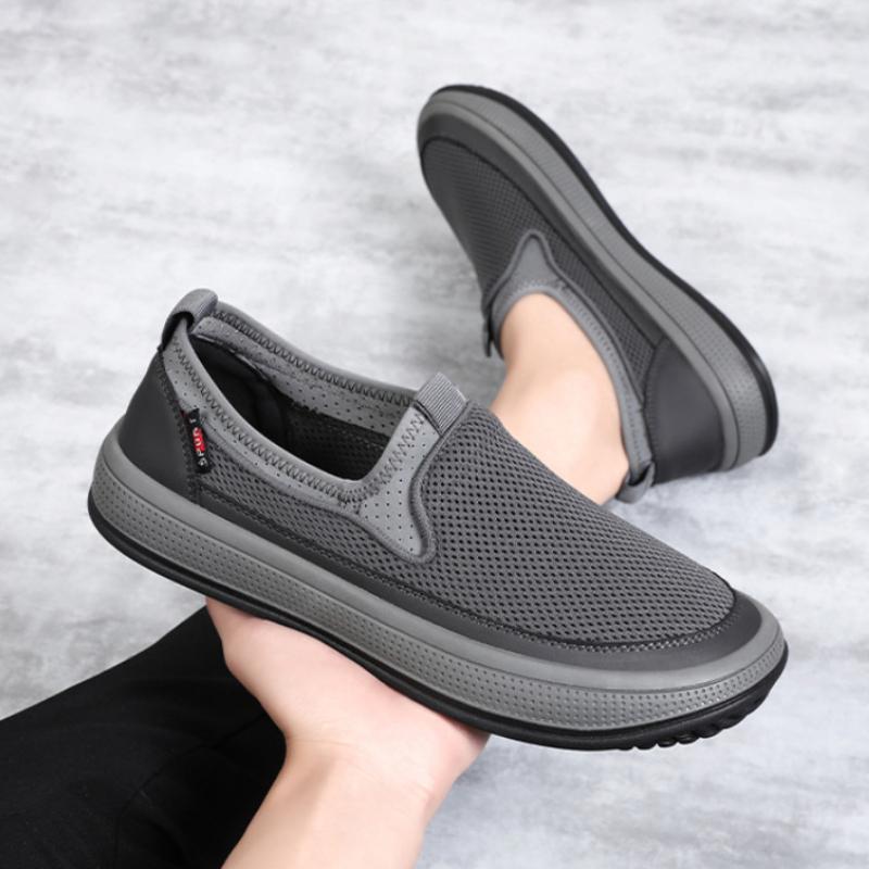 Men's Mesh Breathable Shoes Comfy Non Slip Casual Walking Shoes for Men's Outdoor Shoes