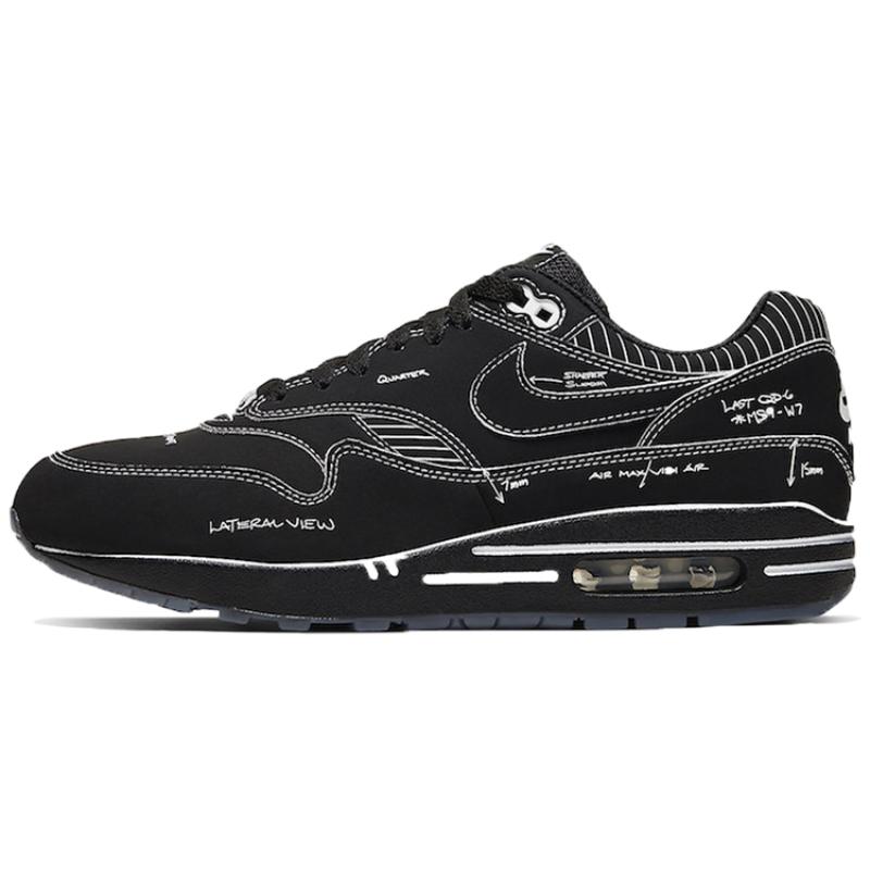 Nike Air Max 1 Tinker Sketch To Shelf Black Sneakers Casual Shoes CJ4286-001