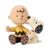 Enesco Charlie Brown with Snoopy Figurine 6017915
