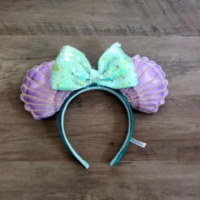 Tokyo Disney Resort Little Mermaid Ariel Ears HeadBand From japan