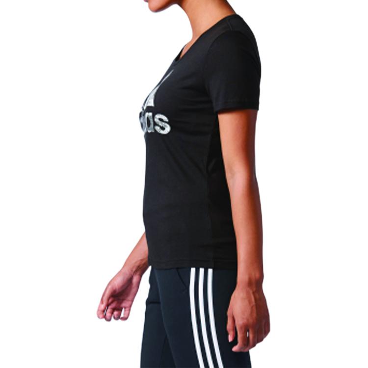 adidas Set In Sleeve T Shirt Women's Black CD1952